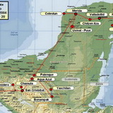 Reisroute / Kaart